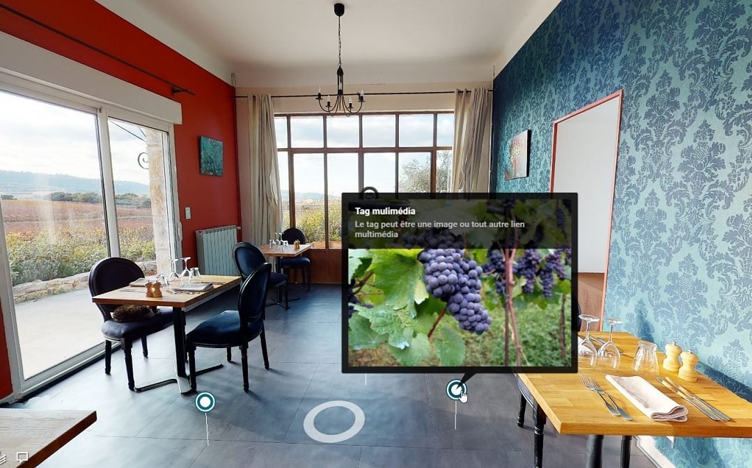 Les tags avec Matterport